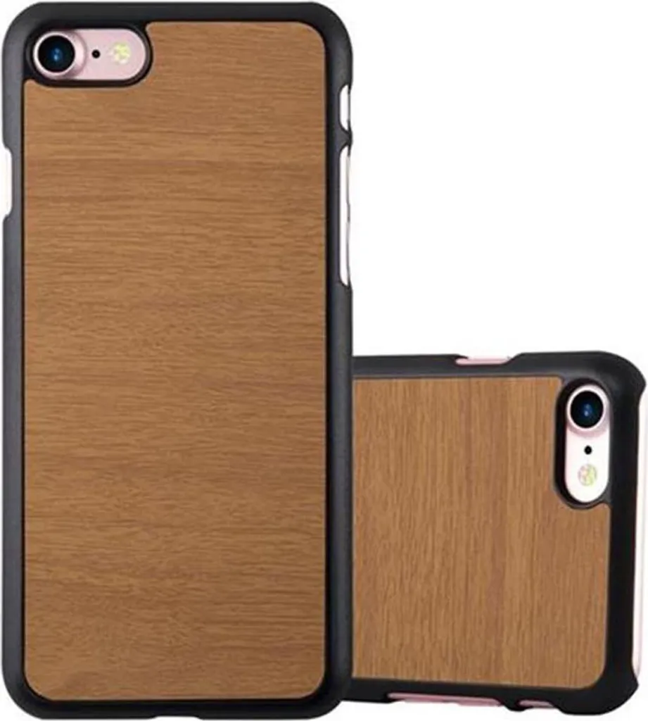 Cover iPhone 8/7/SE Cadorabo Marrone - Silicone Morbido TPU Case