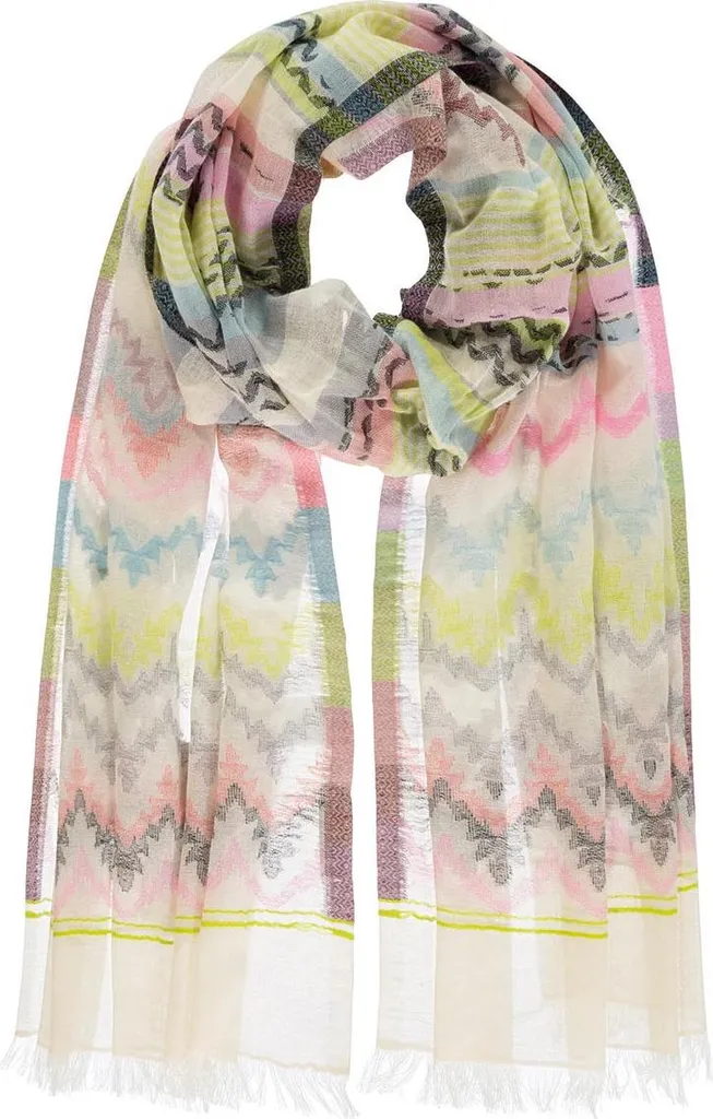 Sciarpa Passigatti Fantasia Jacquard Taglia Unica - Made in Italy Elegante