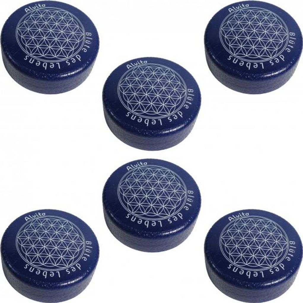 6x Lebensblume Ersatz Schraub Deckel für Kavodrink Wasser Trinkflaschen aus Tritan