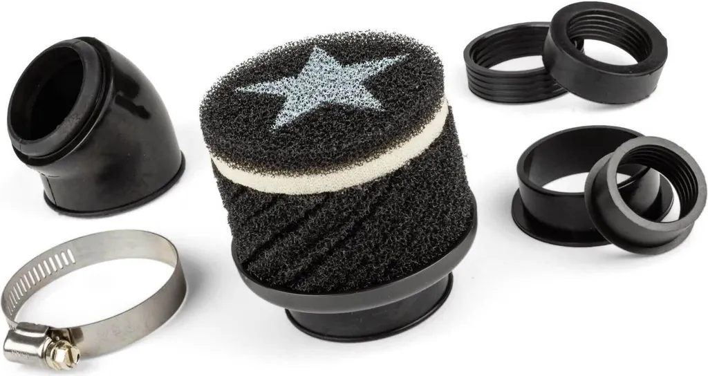 Filtre à air adaptable Stage6 Racing 28-48mm noir grand débit