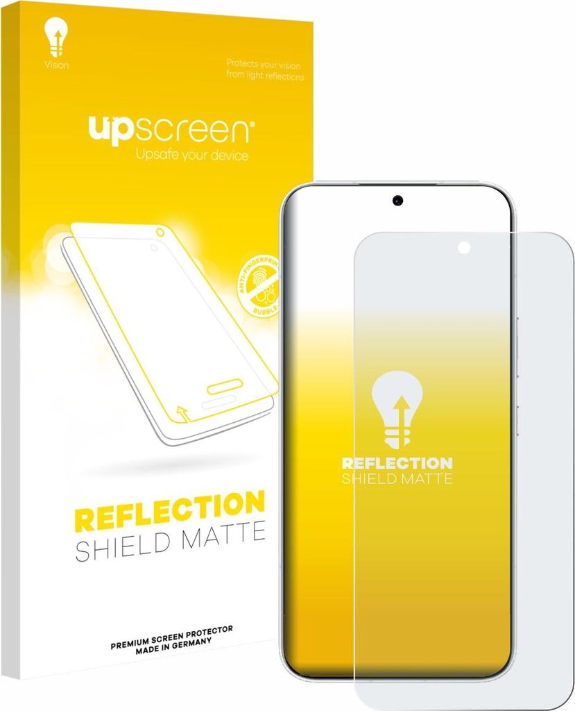 upscreen Schutzfolie für Honor 500 Displayschutz Displayschutzfolie Folie Matt Entspiegelungsfolie