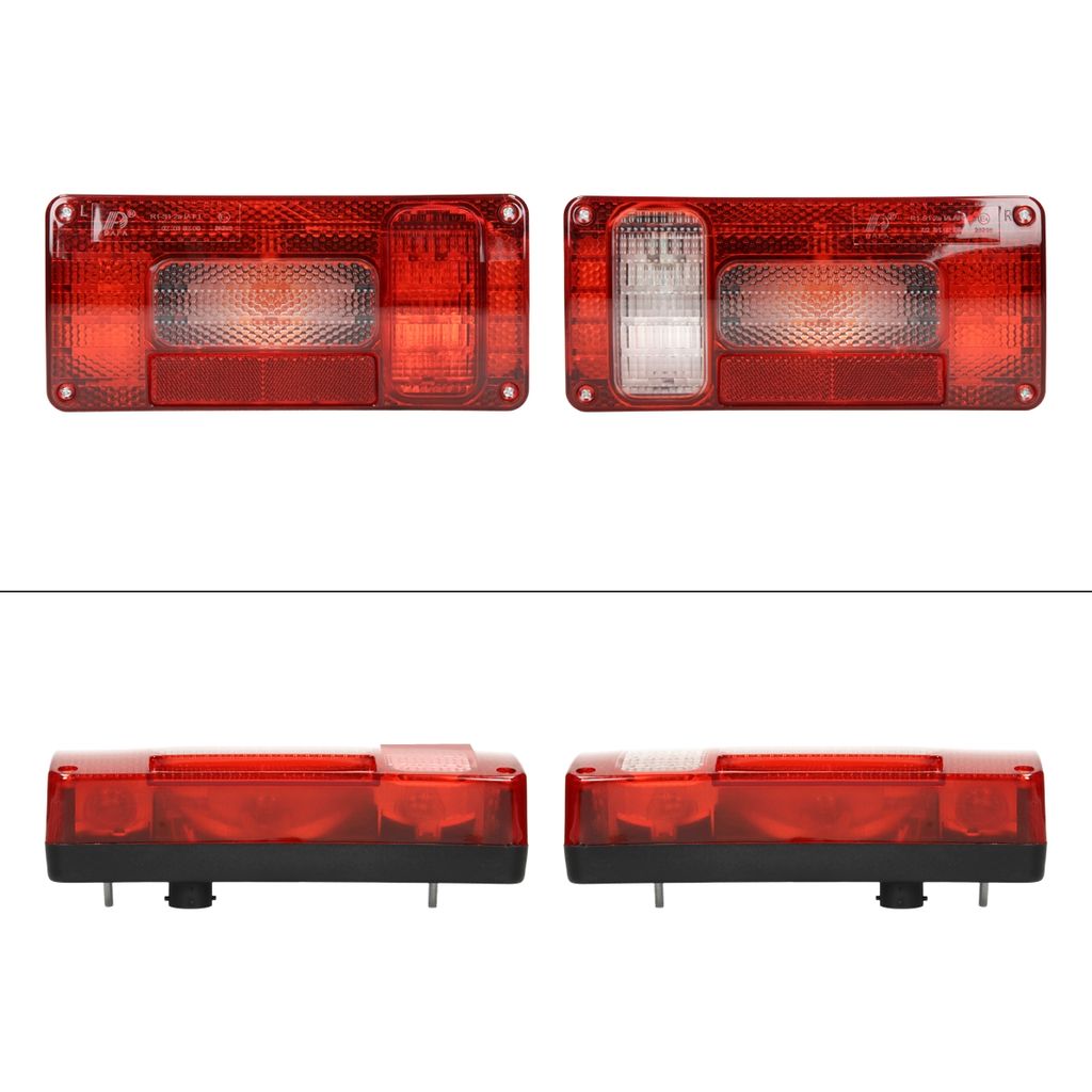 Anhängerbeleuchtung 7-polig 12V Set Rückleuchten Rücklicht