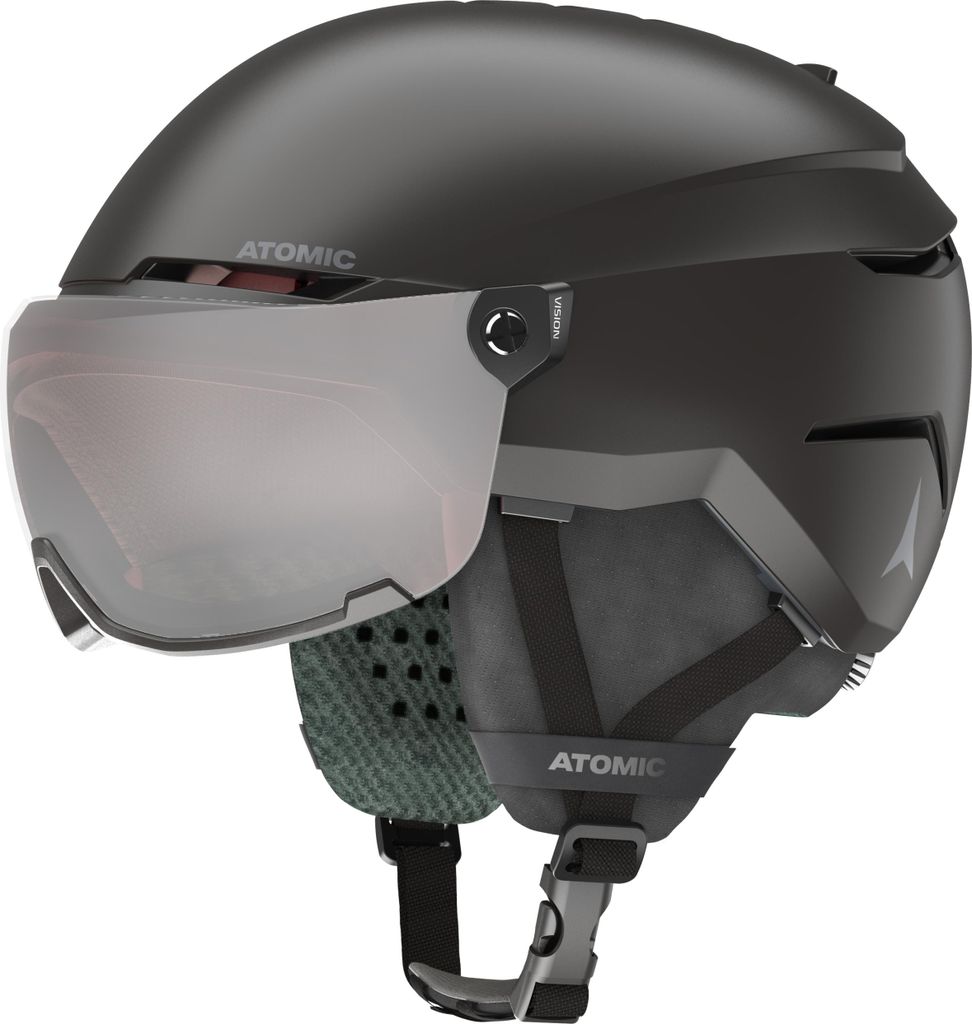 Atomic Savor Visor JR Black XS (48-52 cm) Skihelm Produktbild 