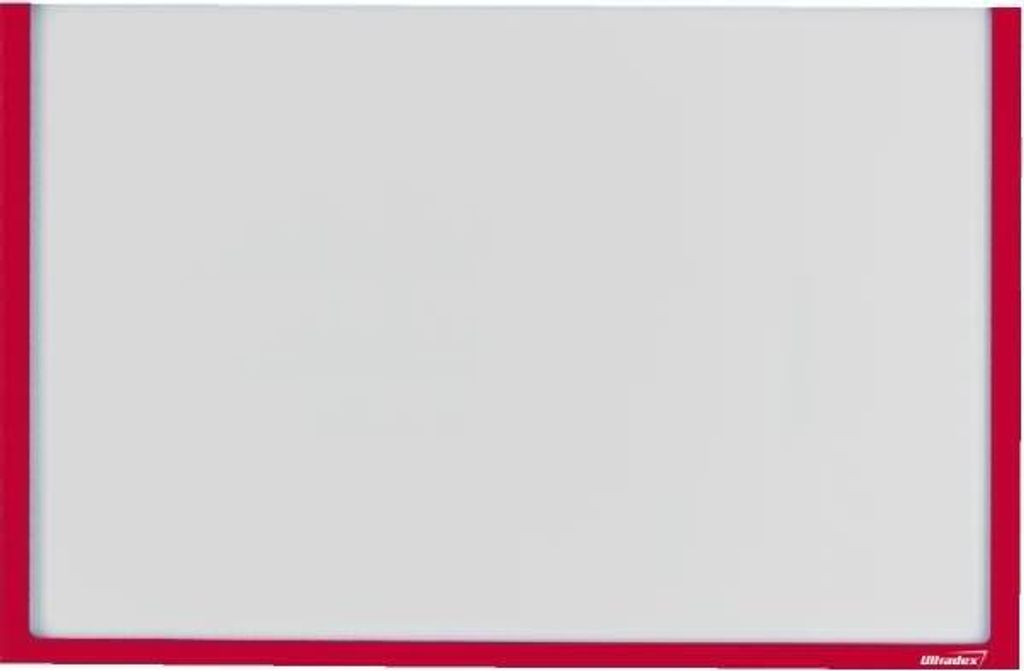 Infotasche für DIN A4 hoch/quer selbstklebend VE= 1 Stück rot