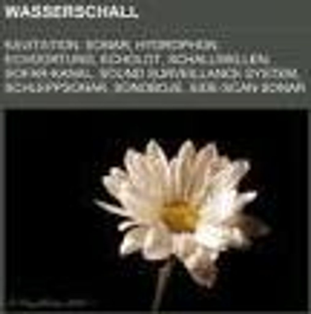 Wasserschall