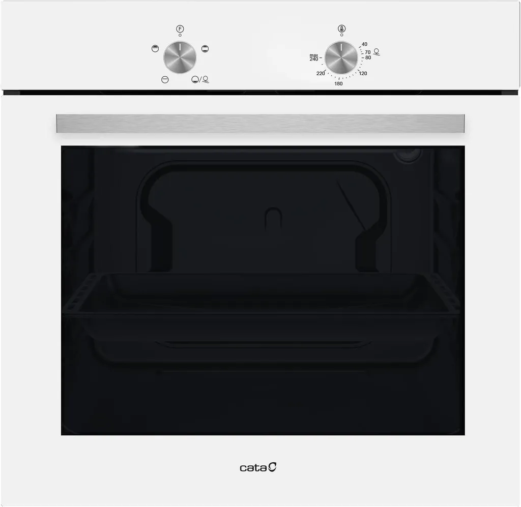 Four CATA SES 6004 WH Blanc 62L Encastrable : Cuisson homogène garantie