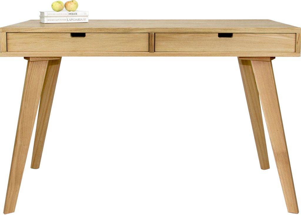Holzschreibtisch mit Schubladen 120 cm x 60 cm