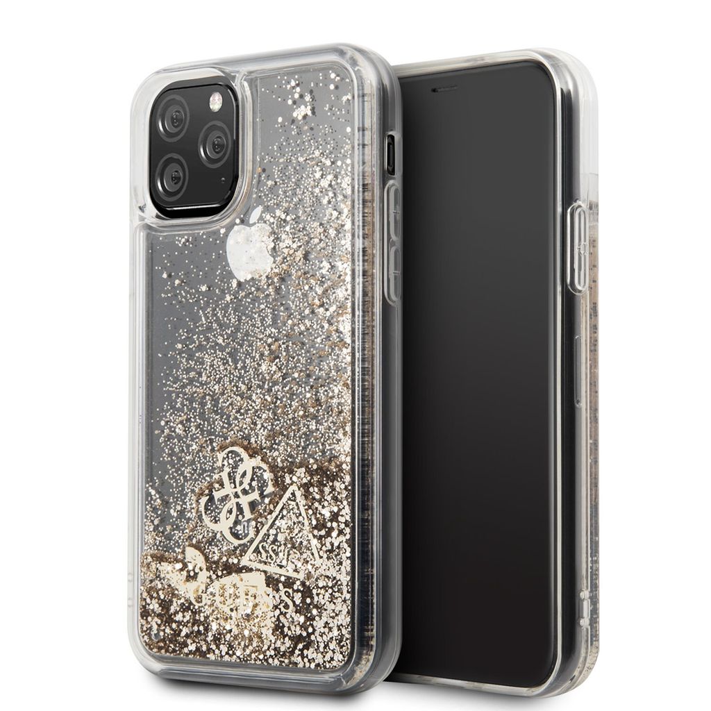 Guess GUHCN61GLHFLGO iPhone 11 / Xr 6,1" zlatý/zlatý pevný Obrázek produktu 