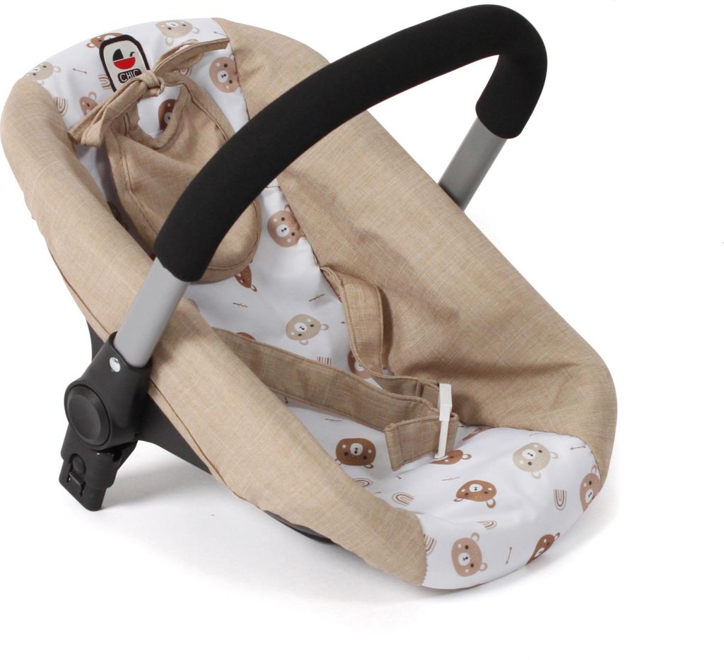 BAYER CHIC 2000 Puppen-Autositz mit Adapter 712-63