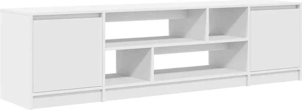 mobile TV vidaXL bianco 188,5x41x50 cm materiale a base di legno