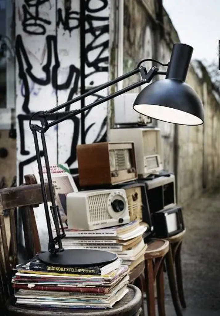 Lampe de Bureau Multifonction Arki Noire - Éclairage à Pince et Mural - 5