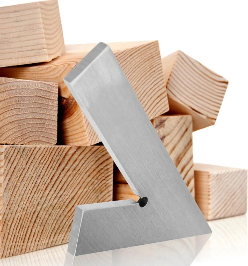 Règle d'angle à 45° ultra stable grâce à sa base large en acier - 6