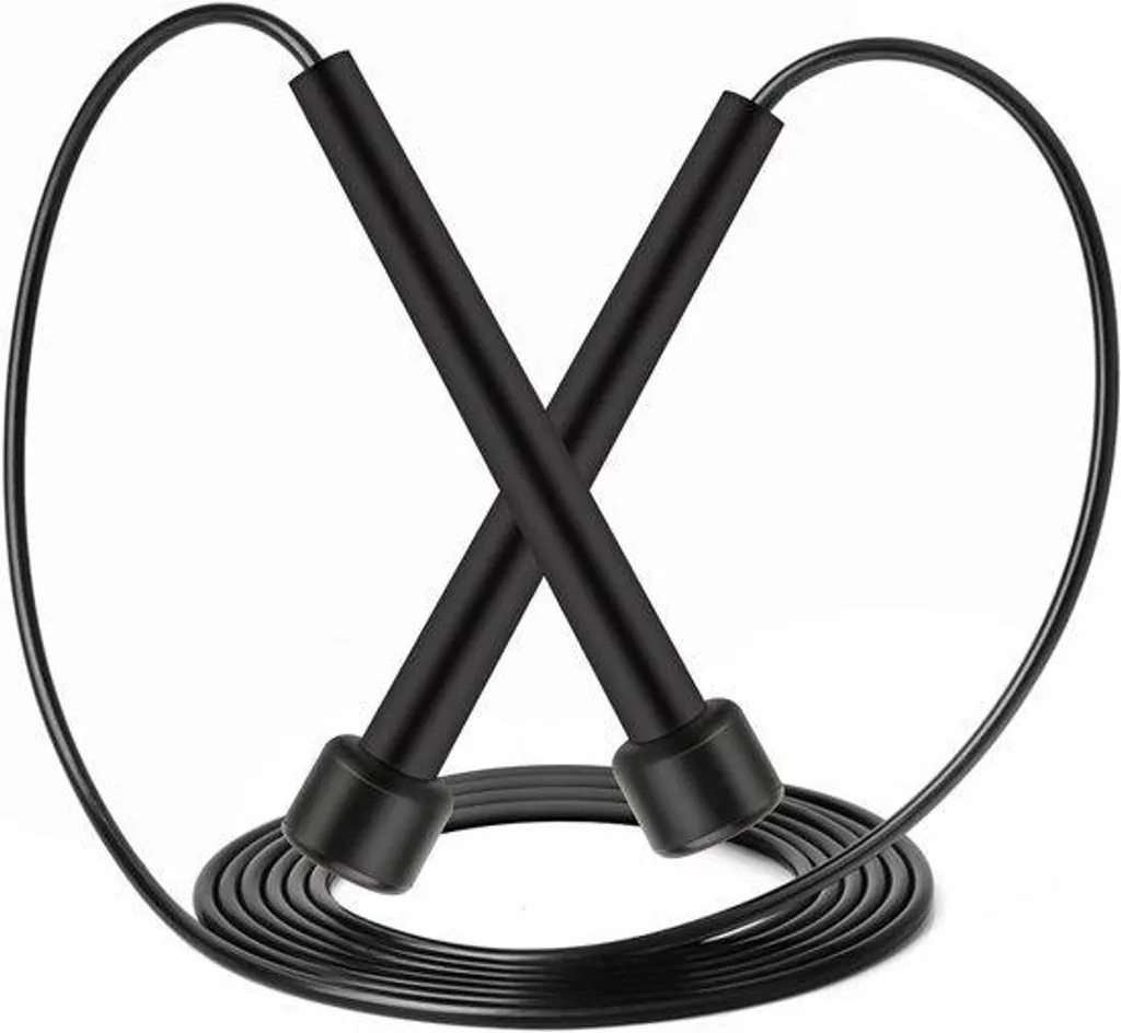 Corde à sauter de fitness sans douleur articulaire grâce à l'amorti