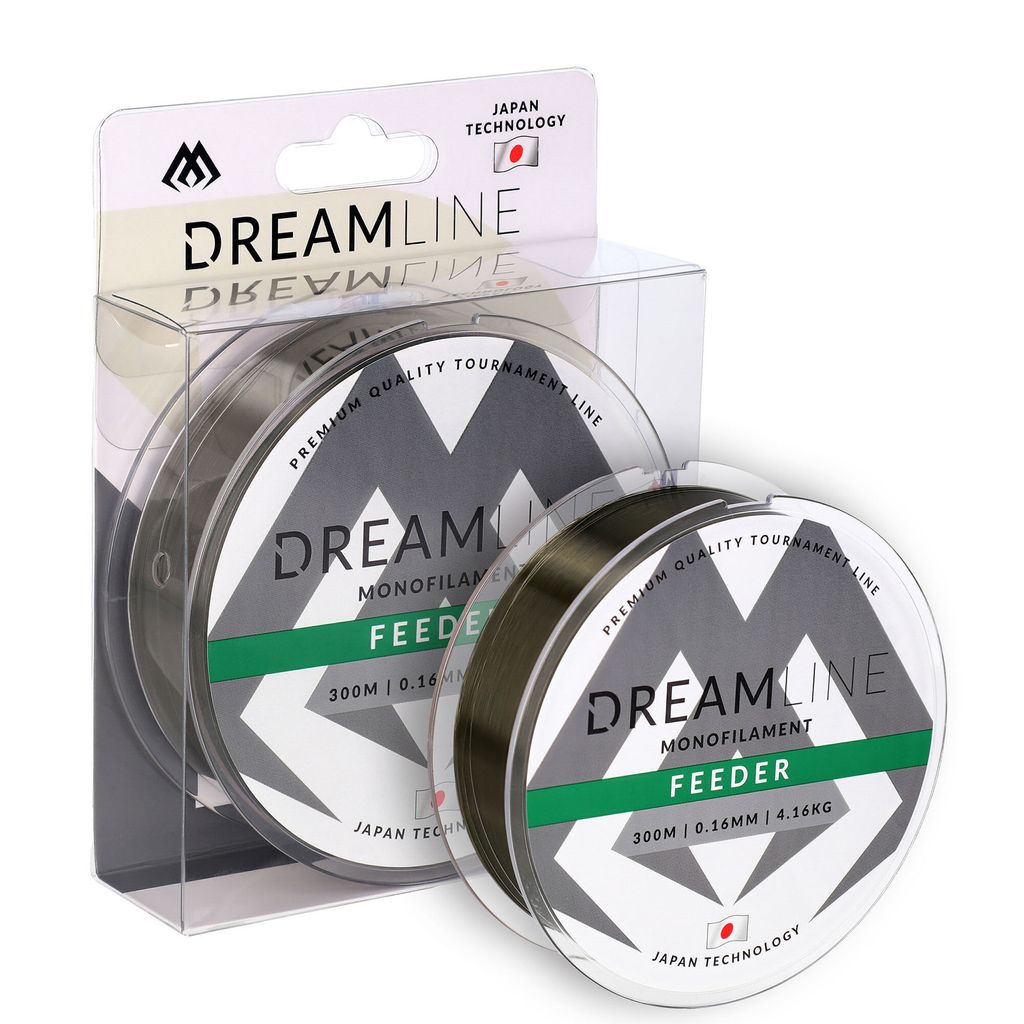 Mikado Dreamline Feeder Monofile Schnüre 300 M Grün 0.220 mm Grün 0.220 mm