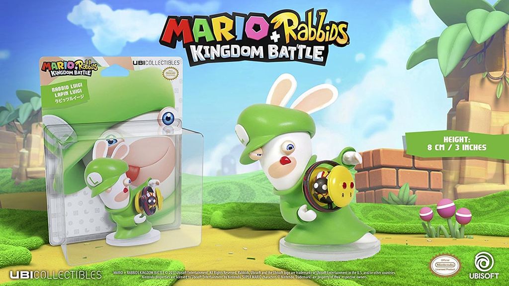 Mario & Rabbids Kingdom Battle - Rabbid Luigi (3")