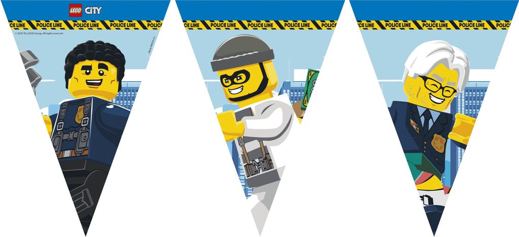 LEGO City  Wimpelkette Produktbild 