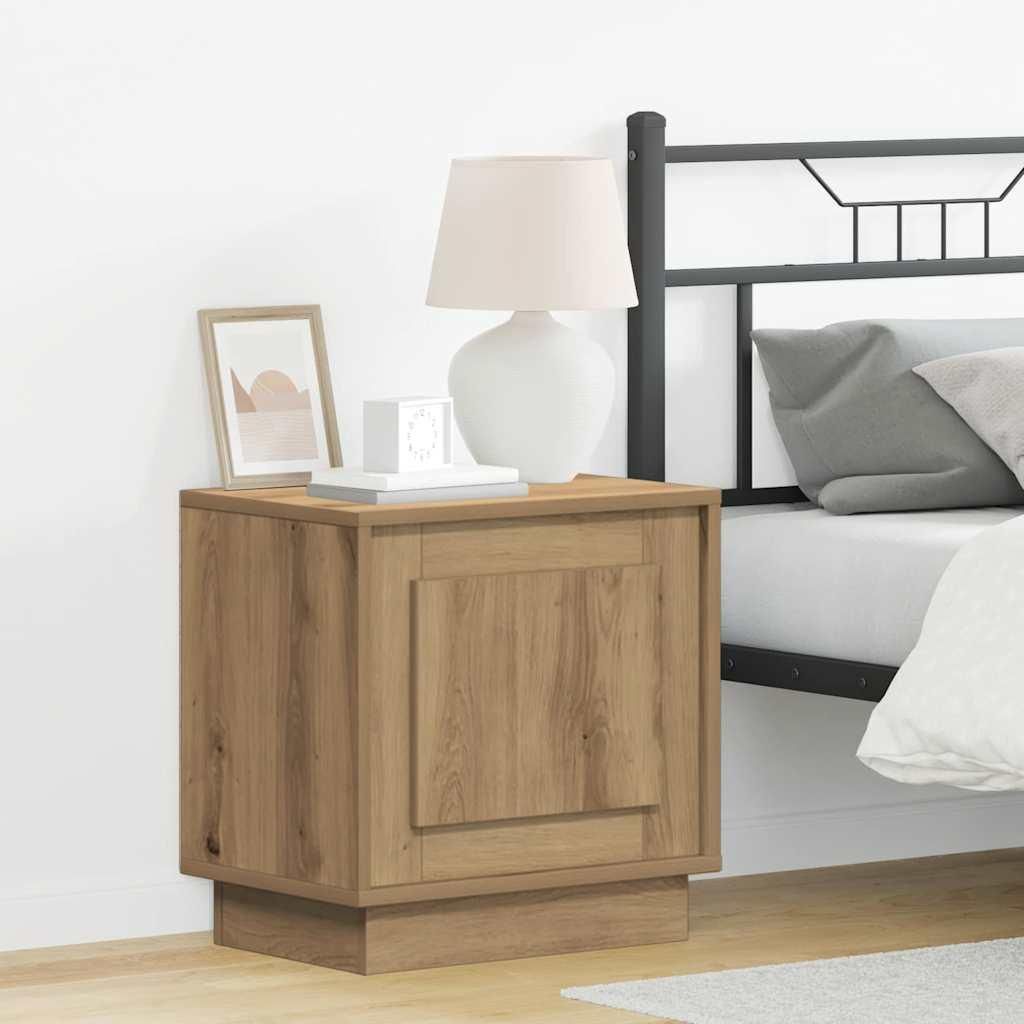 Maison Exclusive - Nachttisch Artisan-Eiche 44 x 34,5 x 45 cm Holzwerkstoff
