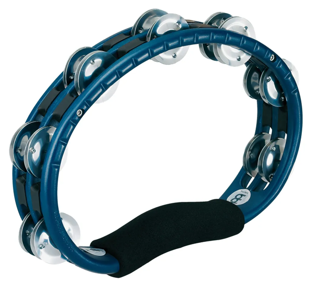 Meinl TMT1A-B Tambourin en aluminium bleu pour percussionniste exigeant