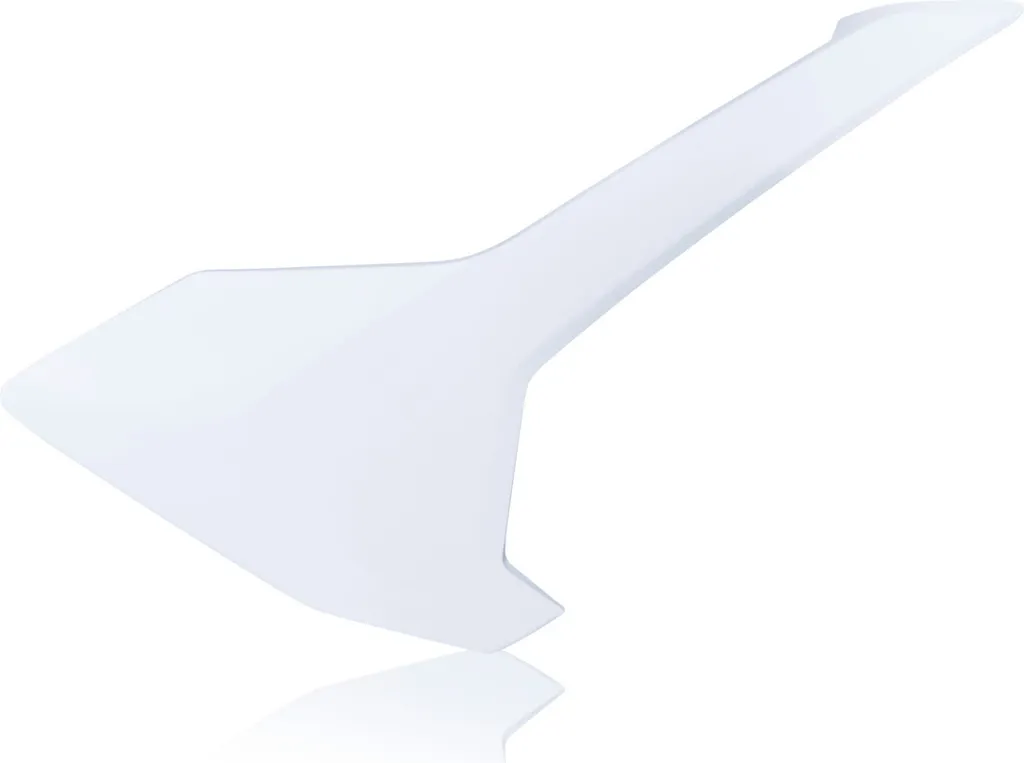 Plaque d'immatriculation latérale blanche ACERBIS pour HUSQVARNA TC 65