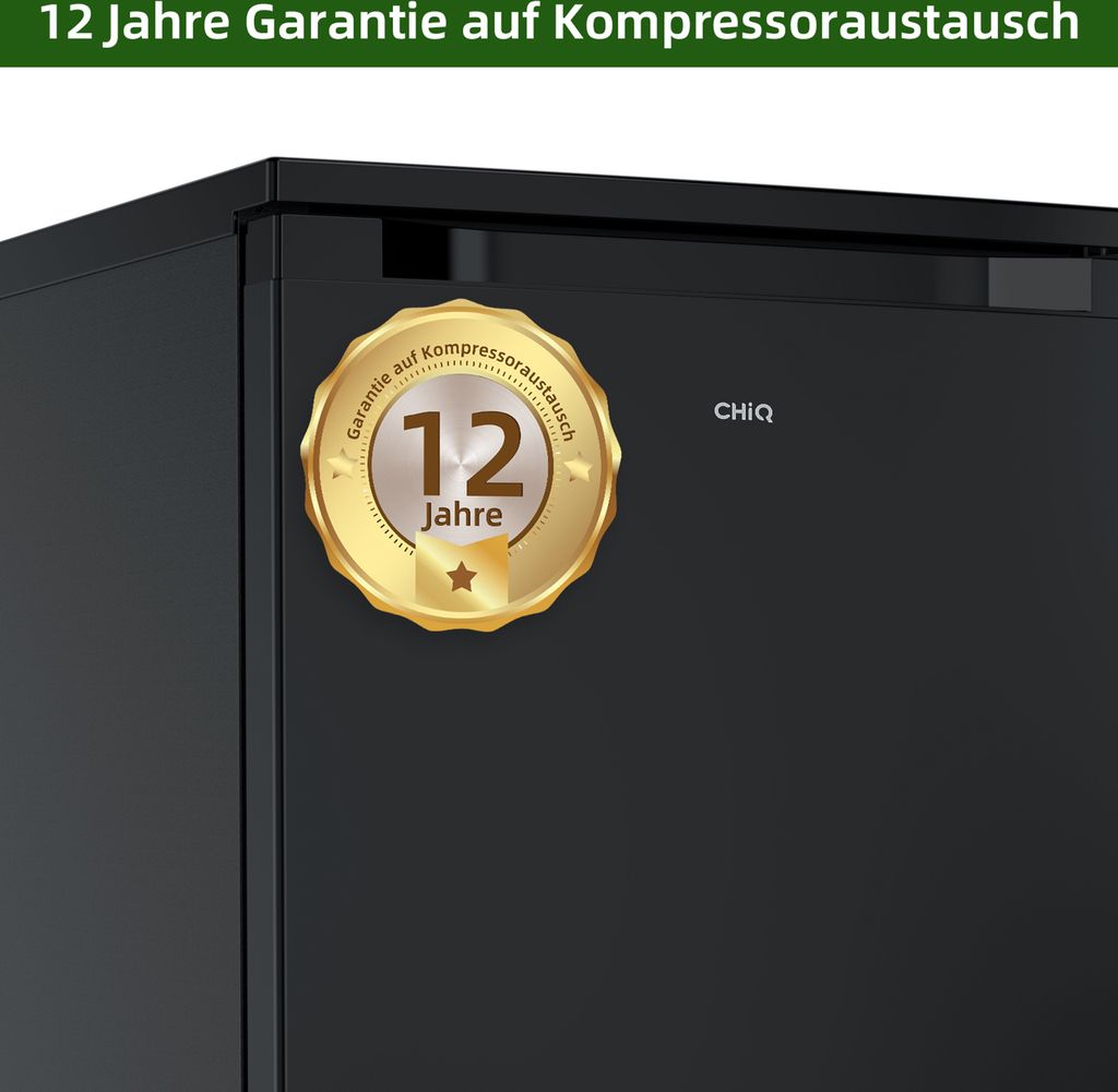ChiQ CSF120BE Vollraumkühlschrank, Gesamtvolumen 126 Liter, Produktbild 8