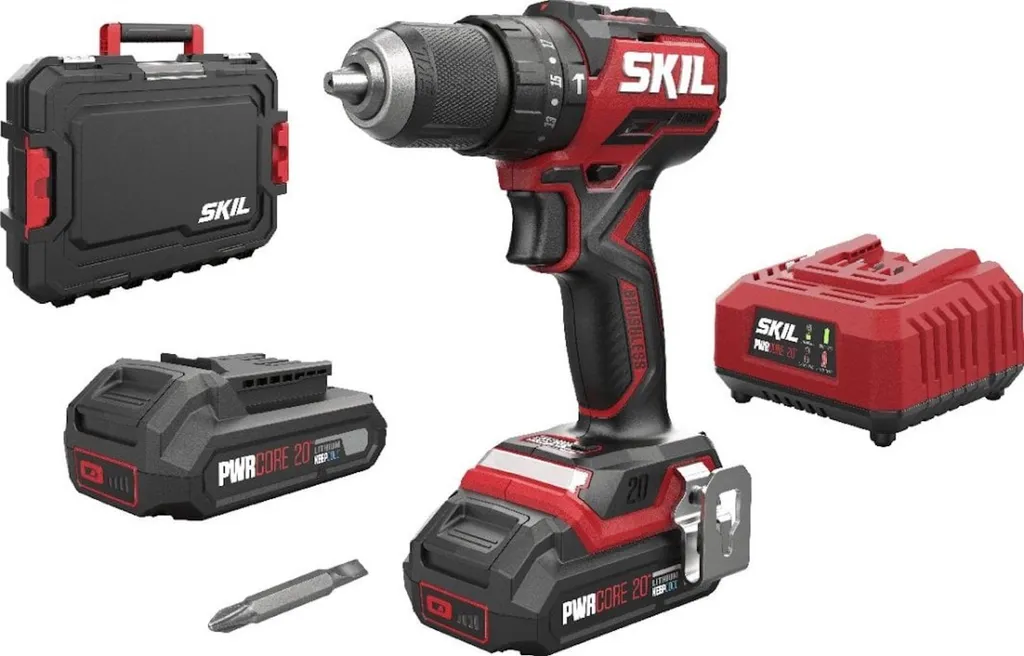 Perceuse visseuse à percussion Skil 3075 HC 20V mallette de transport
