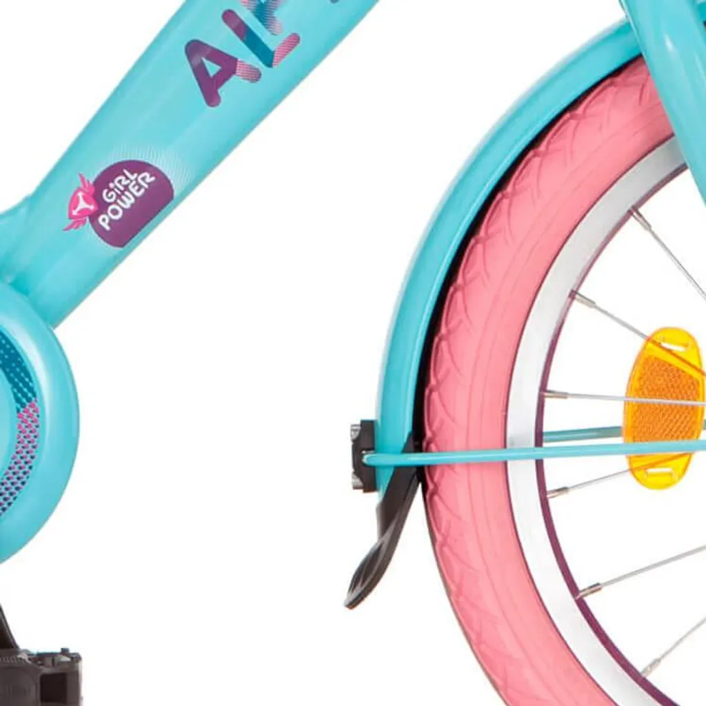 Garde-boue vélo enfant 16 pouces Alpina pour rouler sous la pluie