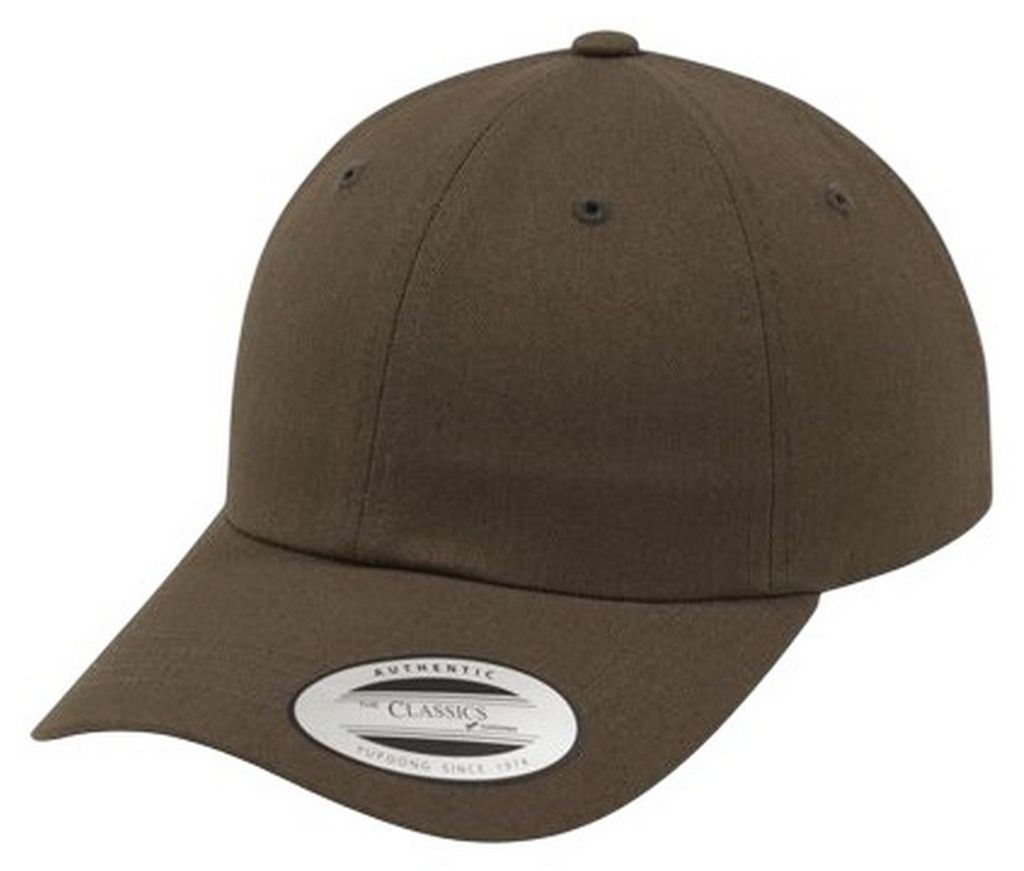 Yupoong - "The Classic" Baseball-Mütze Niedriges Profil FK2311 (Einheitsgröße) (Graubraun)