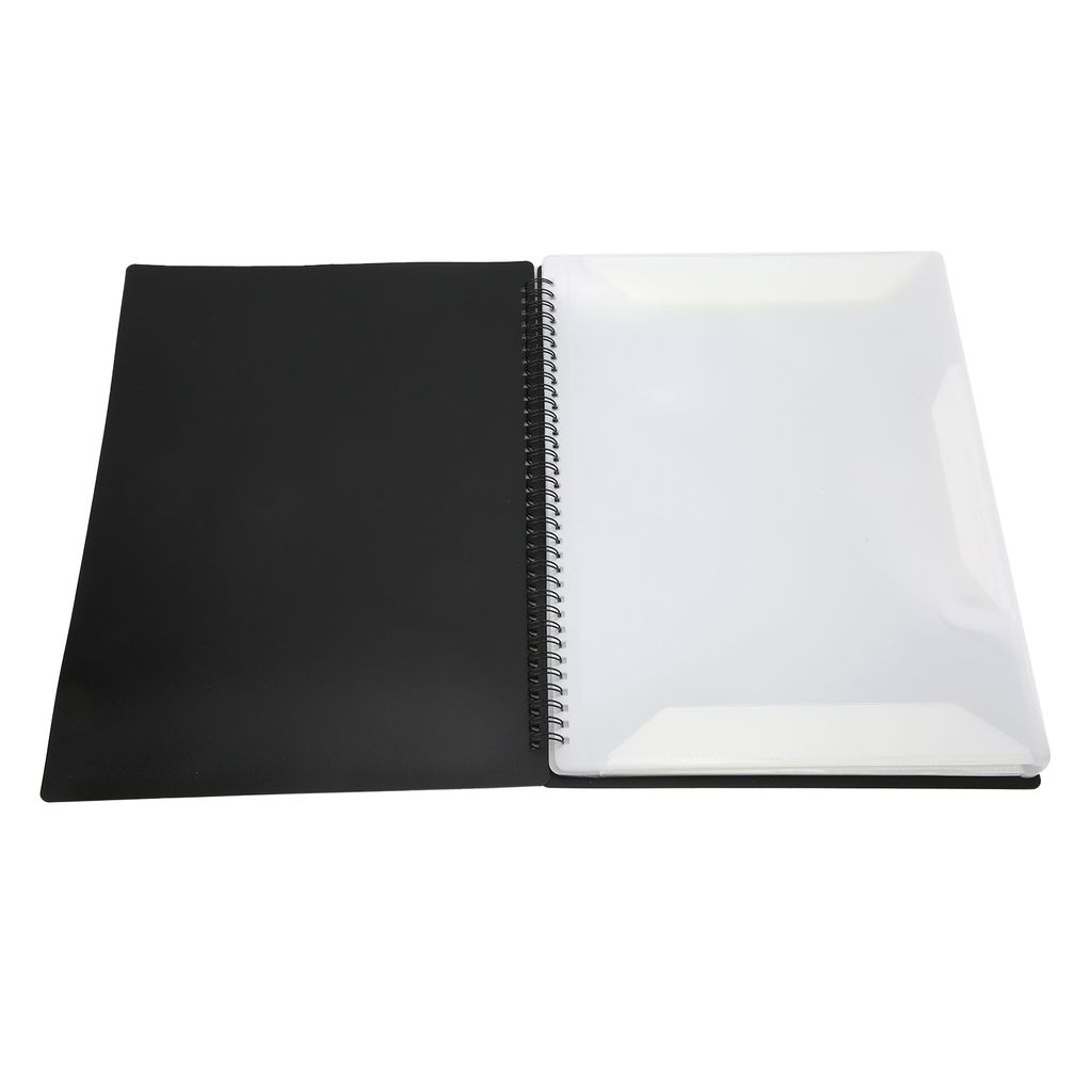 Notenmappe A4, 2 Seiten, 20 Blatt Kapazität, Kunststoff, für Ablage, Zuhause, Schule, Büro, FB-02