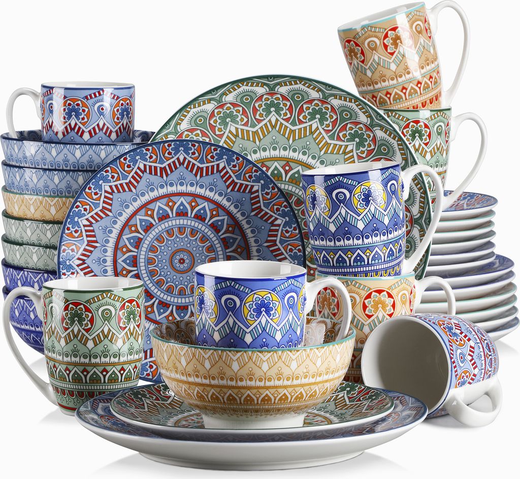 Vancasso MANDALA Service de table en porcelaine, 32 pcs. Image du produit 