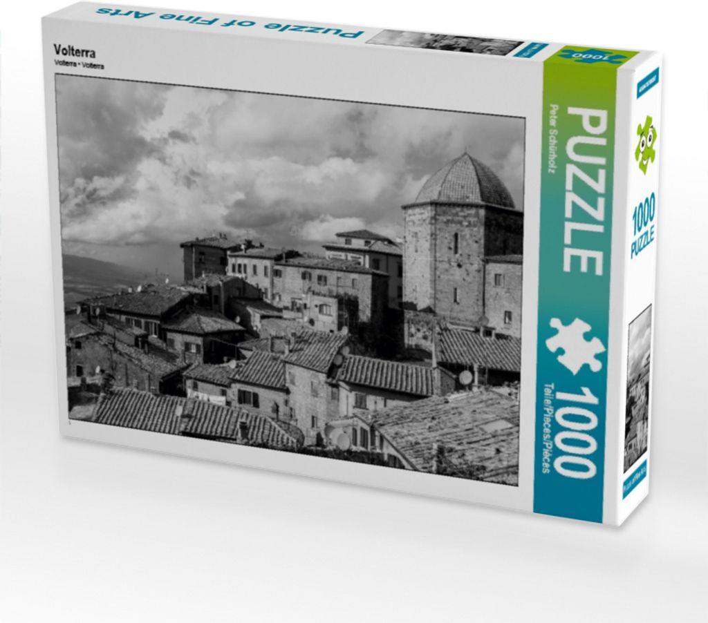 CALVENDO Puzzle Volterra 1000 Teile Puzzle quer | 1000 Teile Lege-Größe 64x48cm Foto-Puzzle für glückliche Stunden