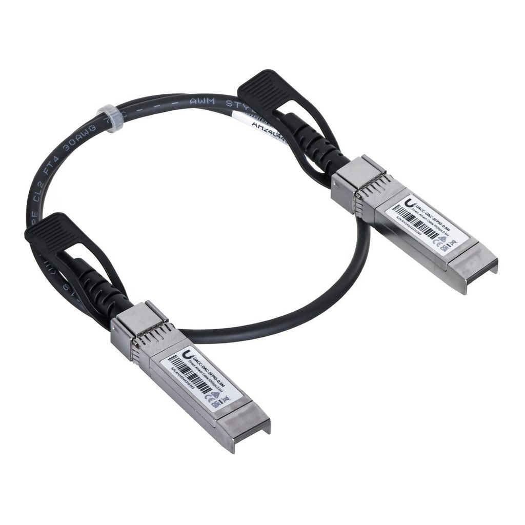 Ubiquti DAC 10 Gbps SFP+ Direct Attach Cable 0.5m Immagine del prodotto 