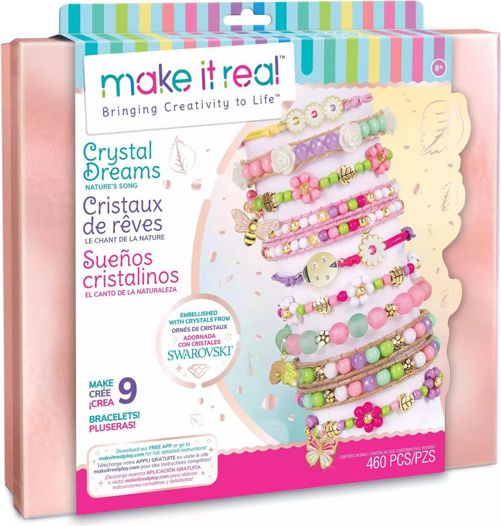 make it real 460-tlg. DIY Armband-Set Crystal Dreams Nature's Song