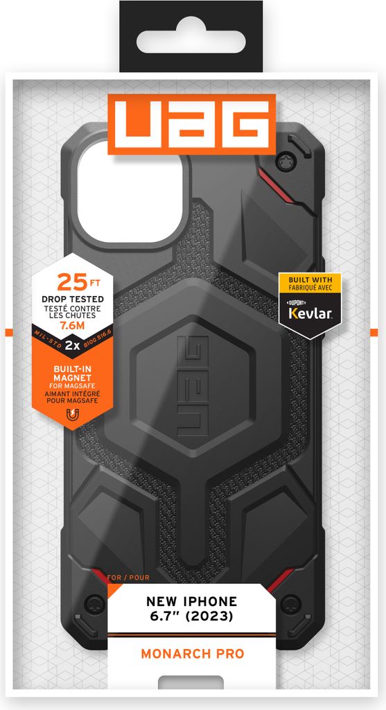 Urban Armor Gear 114220113940, hoesje, Apple, iPhone 15 Productafbeelding 