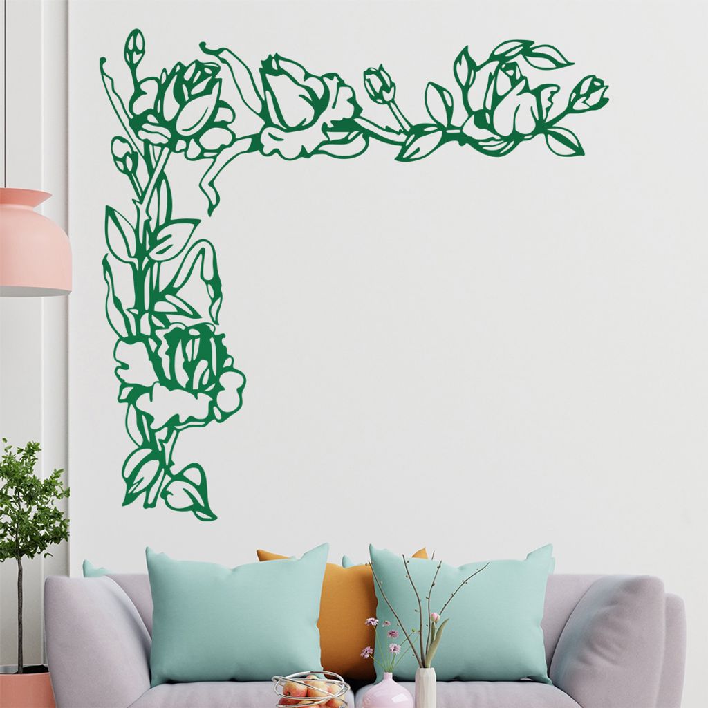 Strach Beeren Wandtattoo in 6 Größen - Wandaufkleber Wall Sticker - Dekoration, Küche, Wohnzimmer, Schlafzimmer, Badezimmer