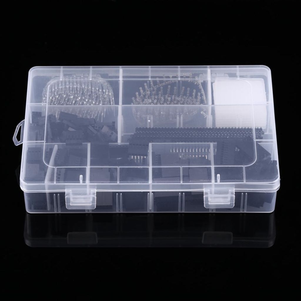 1450pcs 2.54mm Male Female Pin Connector und Gehäuse Header Kit für die Herstellung von Jump Wire