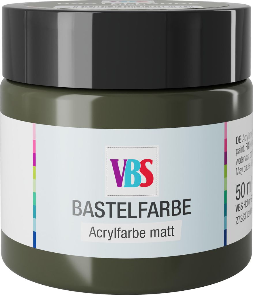 VBS Bastelfarbe matt 50ml Khaki