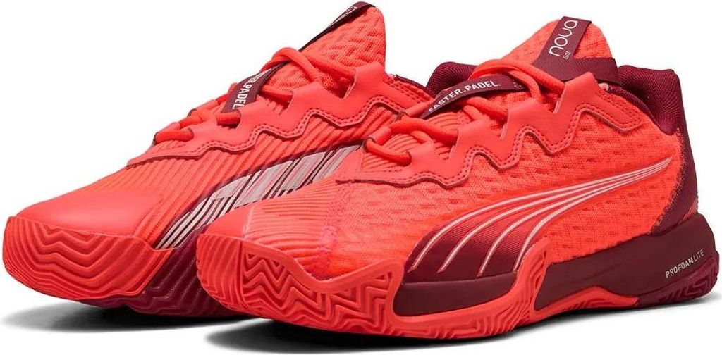 Puma Nova Elite Padelschuhe Rot EU 36 Herren,Damen Rot EU 36