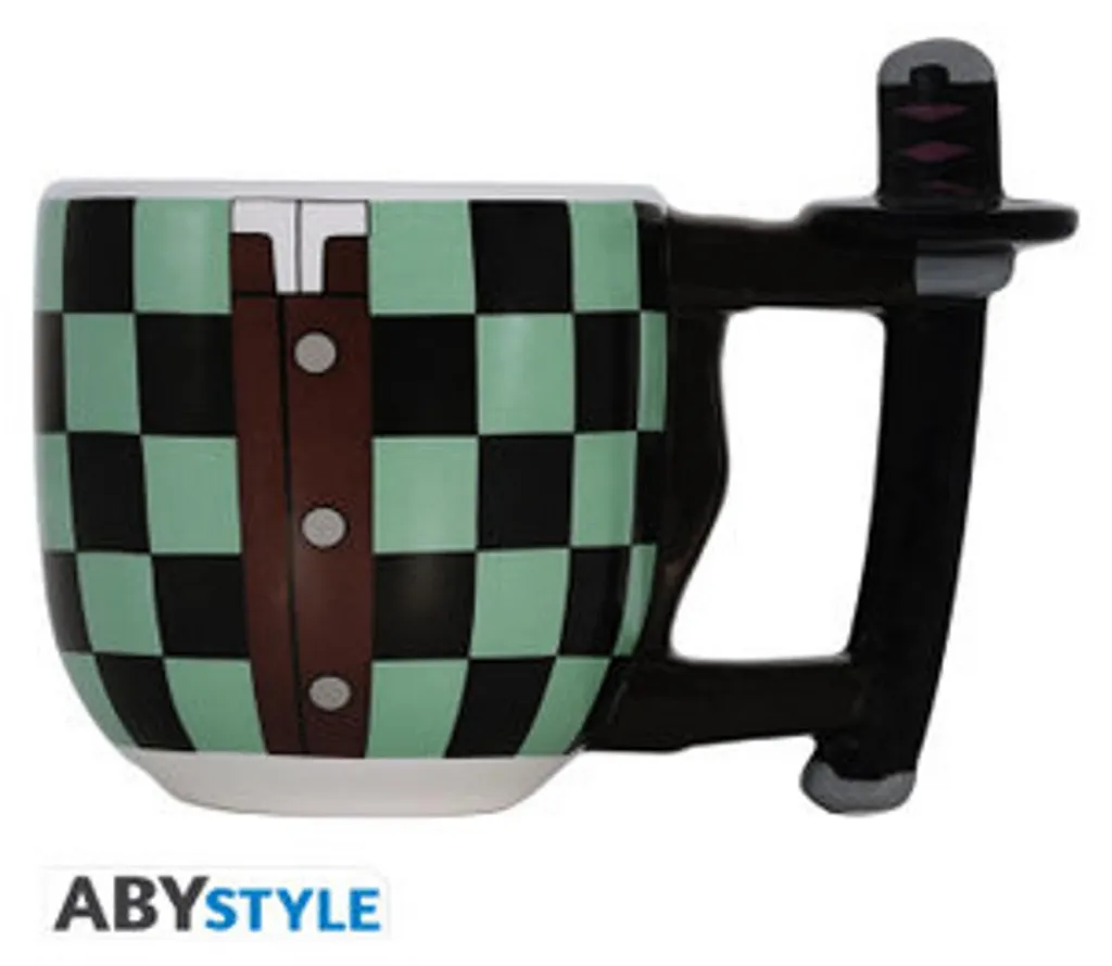 Mug 3D Tanjiro Kamado 460ml - Kimetsu No Yaiba Merchandising Ufficiale