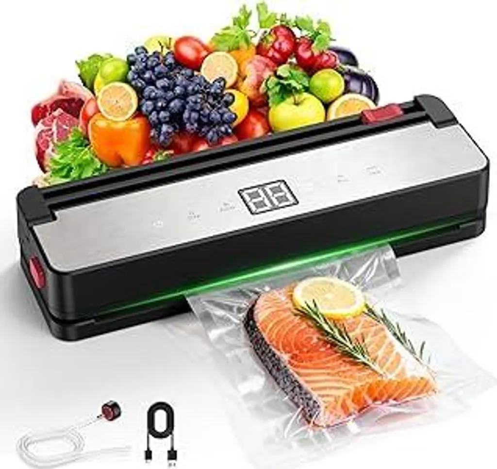 Ombrex Sigillatrice Sottovuoto 4-in-1: Stop allo Spreco Alimentare