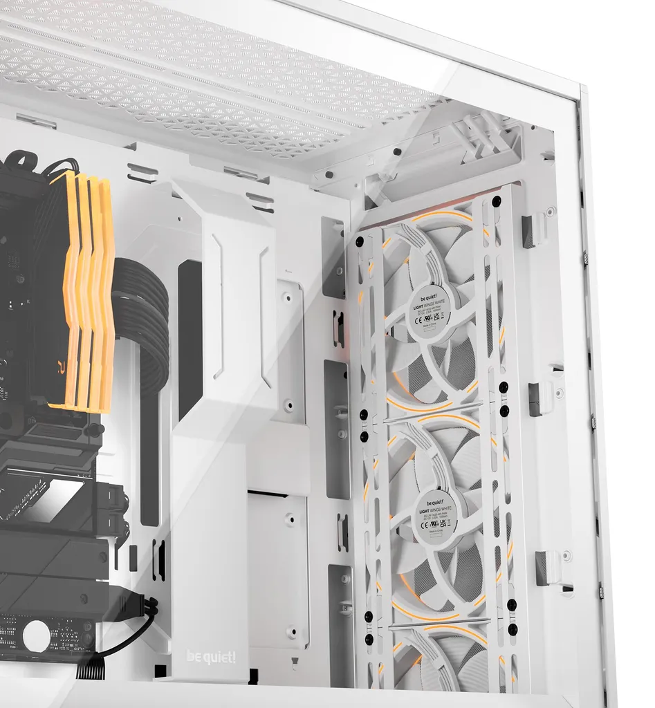 Boîtier Shadow Base 800 FX Blanc - Idéal pour PC Gaming et Création 4K - 10