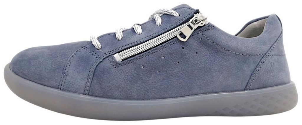 Waldläufer H-Cloé sportlicher Schnürer Blau in Gr. 40.5 Produktbild 