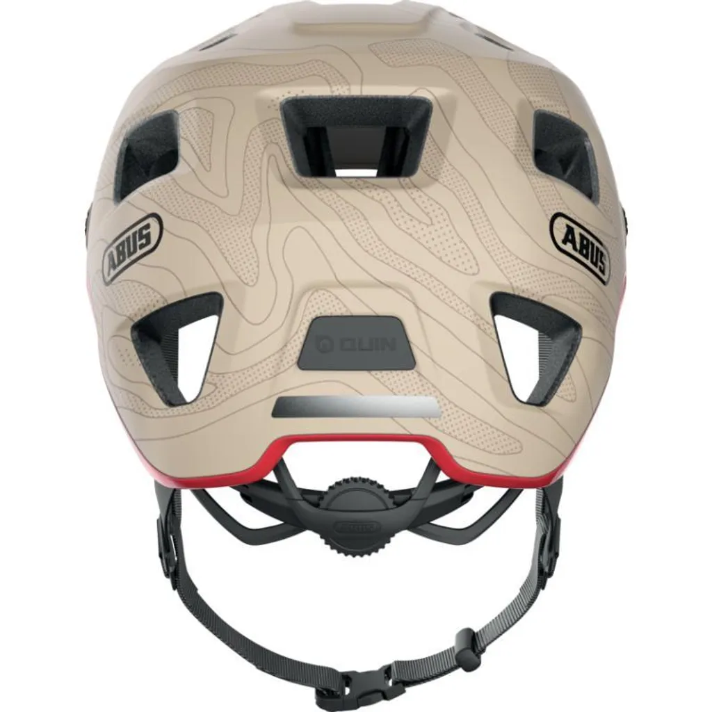 Casque de Trail VTT Abus MoDrop Dusky Camel S - Idéal Sorties Montagne