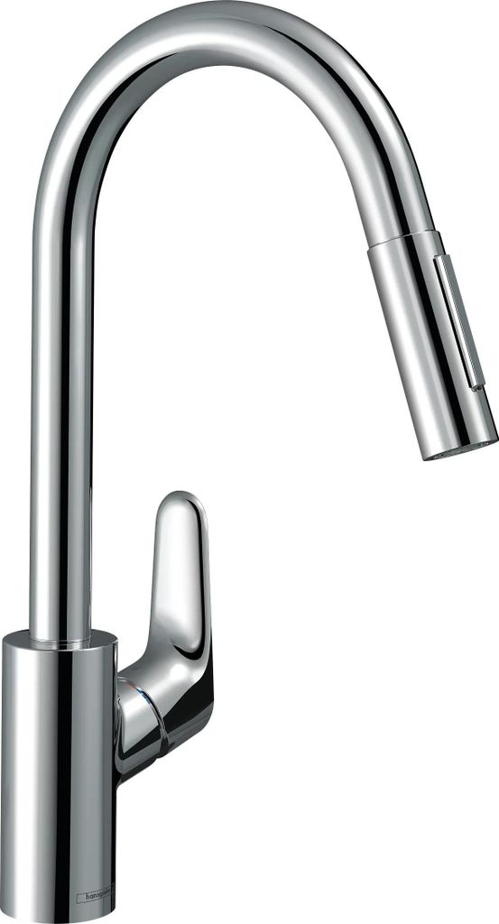 Hansgrohe Focus Mitigeur d'évier chromé avec douchette Image du produit 