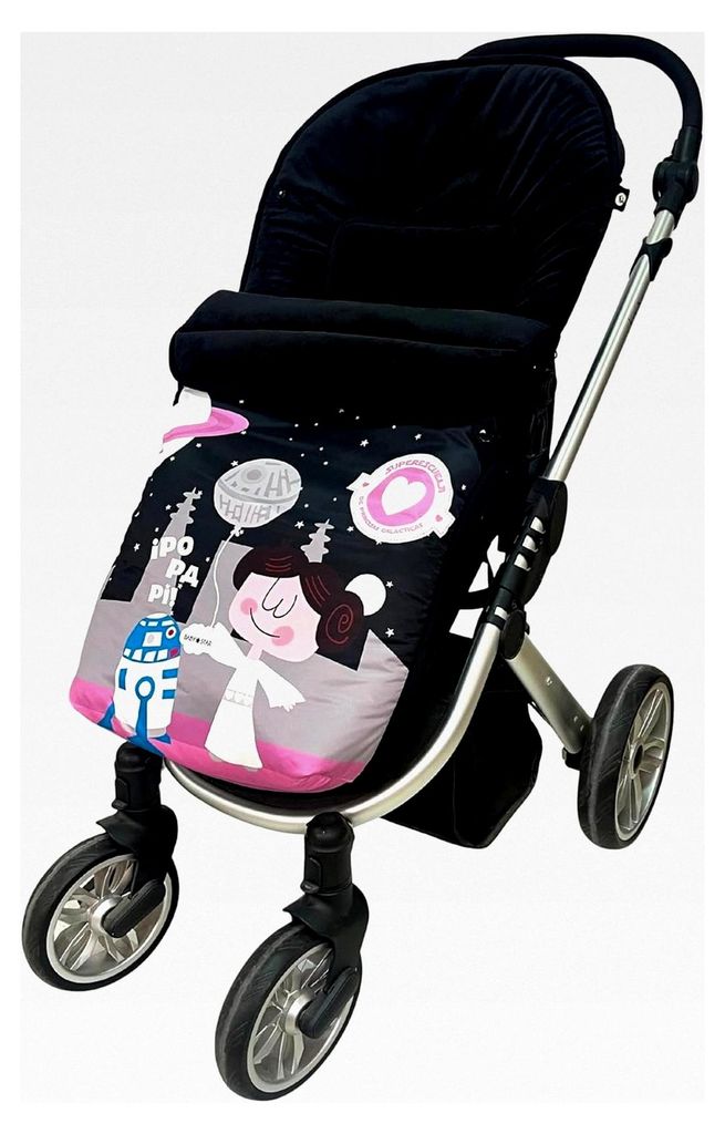 Universal-Baby-Fußsack für Kinderwagen, wintertauglich, mit weichem Fleece, wasserdicht