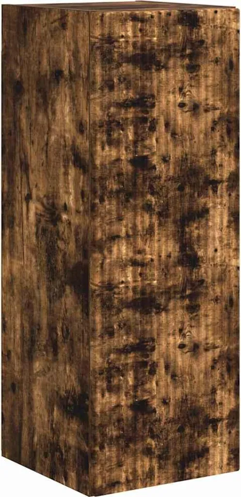 Parete TV Rovere Fumé 80x30x31 cm - Mobile Sospeso Salvaspazio Moderno