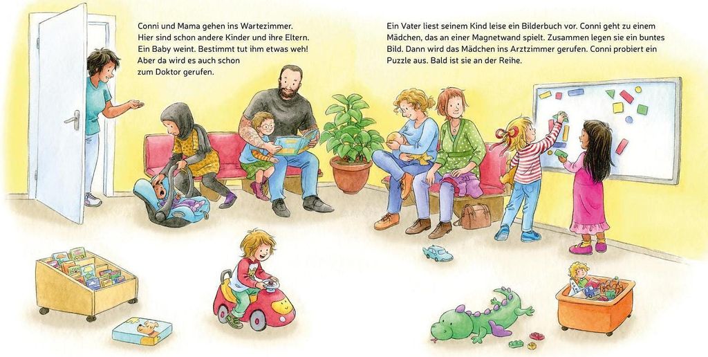 LESEMAUS 132: Conni geht zum Kinderarzt Produktbild 