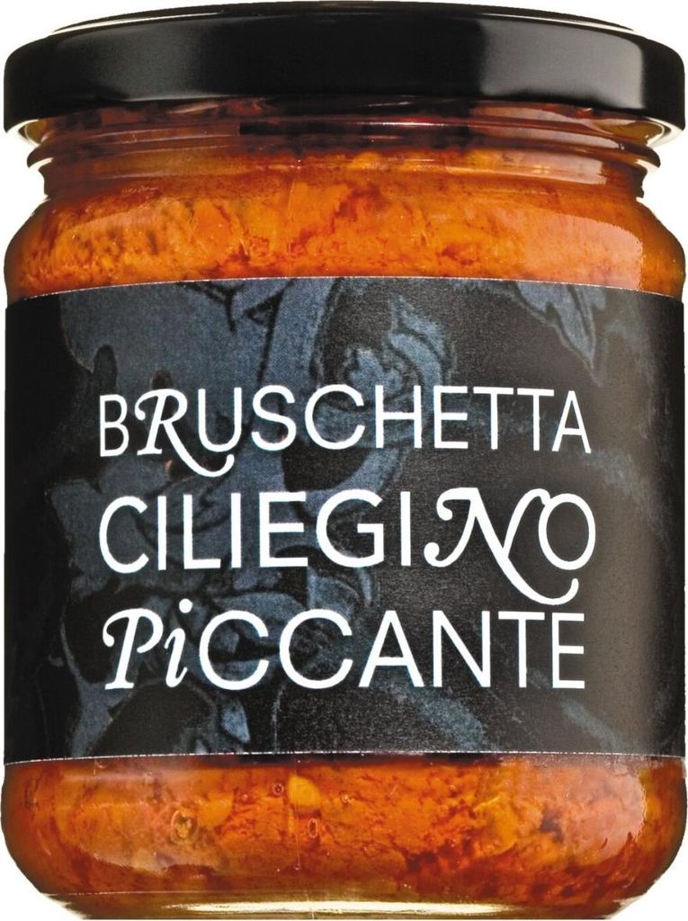 Bruschetta ciliegino piccante - pikanter Tomatenaufstrich aus Kirschtomaten