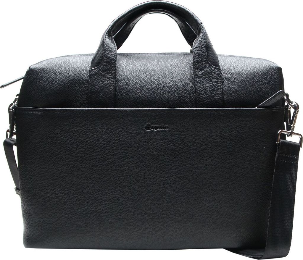 Esquire Aktentasche mit Laptopfach Oxford Business Bag Black schwarz