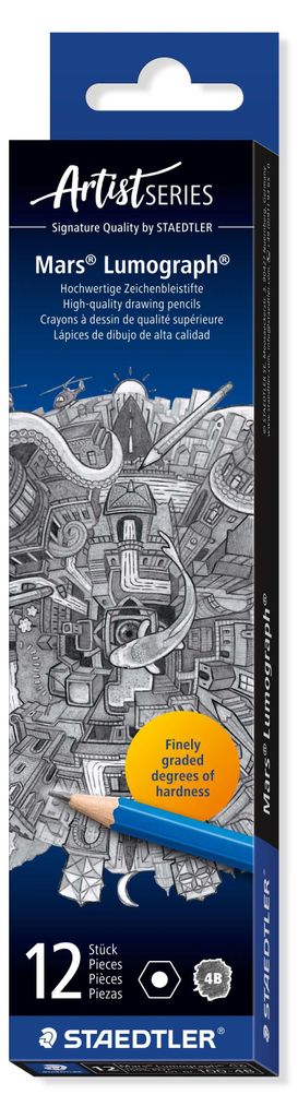 STAEDTLER® 100-4B Matita Mars Lumogr. 4B 100% PEFC Immagine del prodotto 