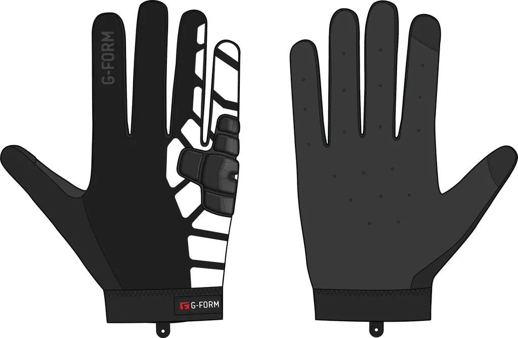 Gants G-FORM Bolle Winter Gloves SB-verpa Souples et Robustes Noirs